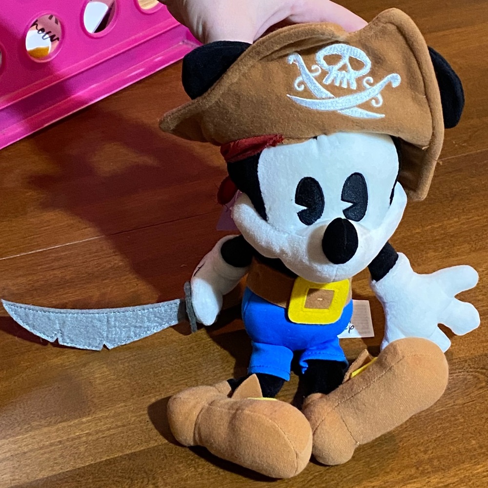 Pirate Mickey Mouse Plushie 🐭 Disney Cruise Line